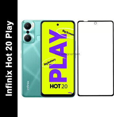 GORILLA PRO Edge To Edge Tempered Glass for Infinix HOT 20-Play(Pack of 1)