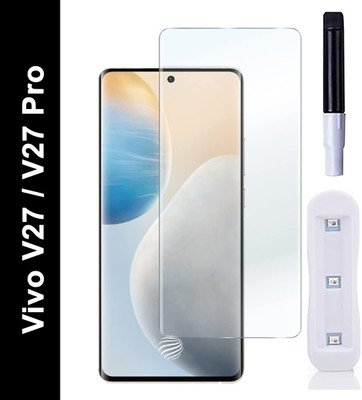 HOBBYTRONICS Tempered Glass Guard for Vivo V27, Vivo V27 Pro, vivo T2 Pro 5G(Pack of 1)