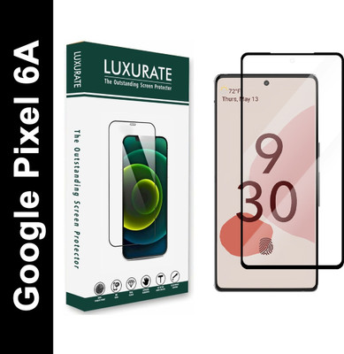 LUXURATE Edge To Edge Screen Guard for Google Pixel 6A(Pack of 1)