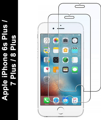 Maxpro Tempered Glass Guard for Apple iPhone 6s Plus, Apple iPhone 7 Plus, Apple iPhone 8 Plus(Pack of 2)