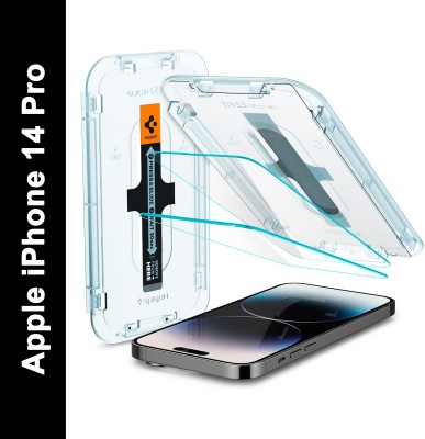 Spigen Tempered Glass Guard for Apple iPhone 14 Pro(Pack of 2)