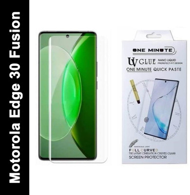 LIKEDESIGN Edge To Edge Tempered Glass for Motorola Edge 30 Fusion, Moto Edge 30 Fusion(Pack of 1)