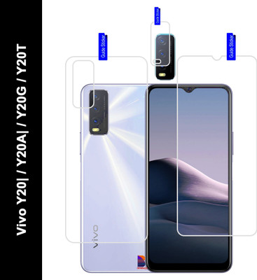 DESIBUZZ Tempered Glass Guard for Vivo Y20, Vivo Y20A, Vivo Y20G, Vivo Y20T, {Flexible}(Pack of 3)