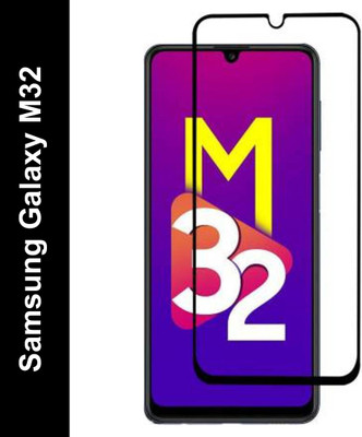 EASYBIZZ Edge To Edge Tempered Glass for Samsung Galaxy M32(Pack of 1)
