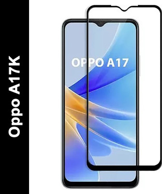 DSCASE Tempered Glass Guard for OPPO A17, OPPO A17K(Pack of 1)