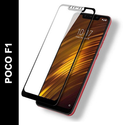 LILLIPUT Tempered Glass Guard for POCO F1(Pack of 1)