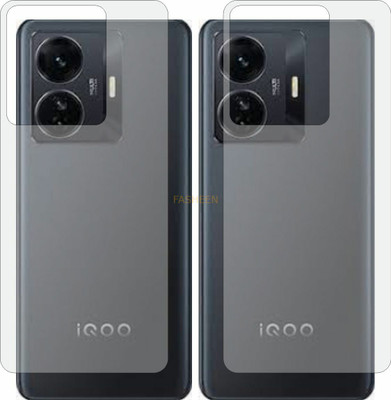 Fasheen Back Screen Guard for IQOO Z6 PRO (Matte Finish)(Pack of 2)