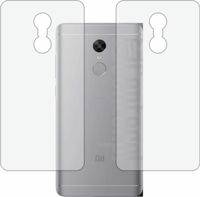 TELTREK Back Screen Guard for MI REDMI NOTE 4X HIGH (Matte Finish)(Pack of 2)
