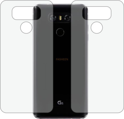 Fasheen Back Screen Guard for LG G6 (Matte Finish)(Pack of 2)