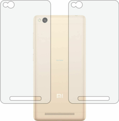 TELTREK Back Screen Guard for REDMI 3S (Matte Finish)(Pack of 2)