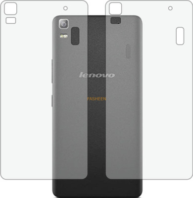 Fasheen Back Screen Guard for LENOVO A7000 TURBO (Matte Finish)(Pack of 2)