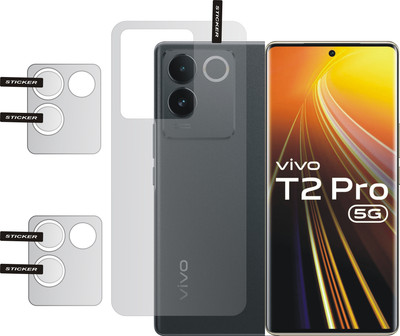 SHIVAAY Back Screen Guard for VIVO iQOO T2 Pro, iQOO T2 Pro, T2 Pro(Pack of 2)