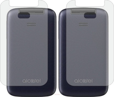 TELTREK Back Screen Guard for ALCATEL GO FLIP 4 (Matte Finish)(Pack of 2)