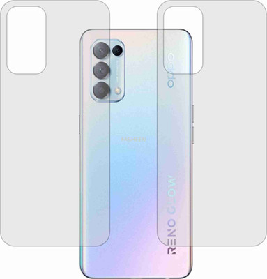 Fasheen Back Screen Guard for OPPO RENO5 PRO 5G (Matte Finish)(Pack of 2)