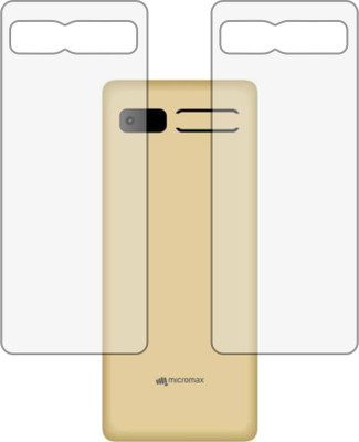 Fasheen Back Screen Guard for MICROMAX X 772 (Matte Finish)(Pack of 2)