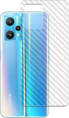 ARBAN Realme 9 Pro Back Carbon Fiber Skin Mobile Skin(Transparent)