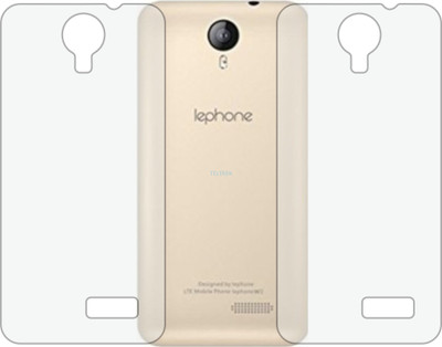 TELTREK Back Screen Guard for LEPHONE W7 PLUS (Matte Finish)(Pack of 2)