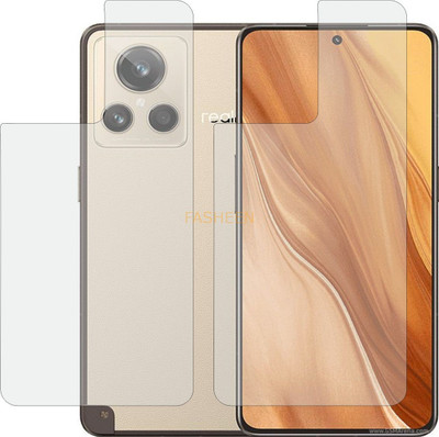 Fasheen Back Screen Guard for REALME GT2 EXPLORER MASTER RMX3551 (Matte Finish)(Pack of 2)