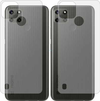 TELTREK Back Screen Guard for REALME C25Y RMX3265 (Matte Finish)(Pack of 2)