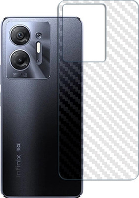ARBAN Infinix Hot 30 5G Back Carbon Fiber Skin Mobile Skin(Transparent)