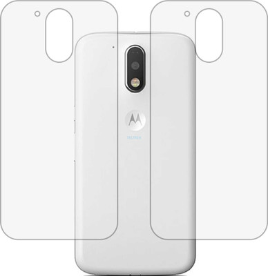 TELTREK Back Screen Guard for MOTOROLA XT1643 (MOTO G4 PLUS) (Matte Finish)(Pack of 2)