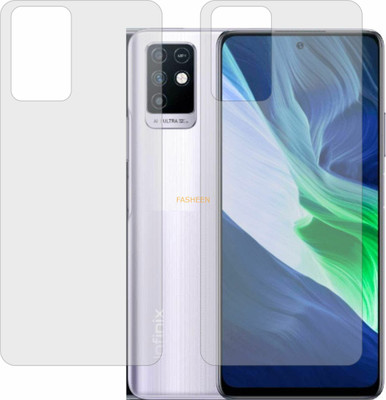 Fasheen Back Screen Guard for INFINIX HOT 10 T (Matte Finish)(Pack of 2)