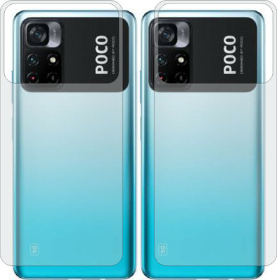 MOBART Back Screen Guard for MI POCO M4PRO 5G (Matte Finish)(Pack of 2)
