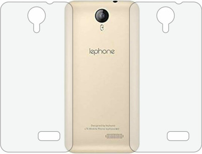 ZINGTEL Back Screen Guard for LEPHONE W15 (Matte Finish)(Pack of 2)