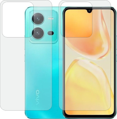 TELTREK Back Screen Guard for VIVO V 25 (Matte Finish)(Pack of 2)