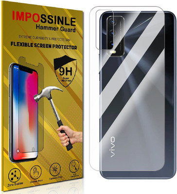 FCS Back Screen Guard for Vivo Y20S Back (Glossy)(Pack of 1)