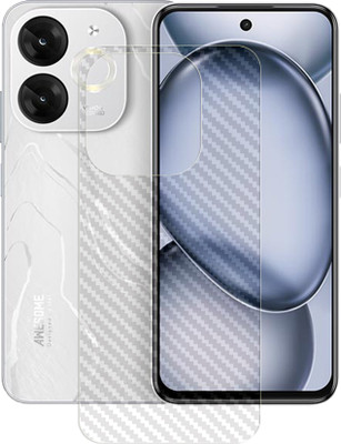 MUTAALI Back Screen Guard for itel A80 4G Back Carbon Fiber Skin with camera lens(Pack of 1)