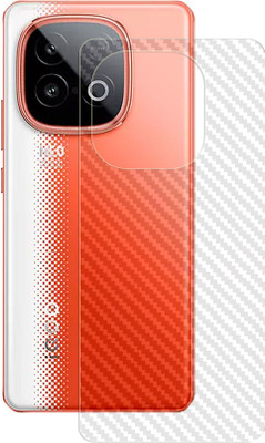 SOMTONE Back Screen Guard for iQOO Neo 10 5G BACK Carbon fiber Screen Protector | Anti-Scratch | Edge to Edge Full Coverage | 9H Hardness | Screen Guard(Pack of 1)