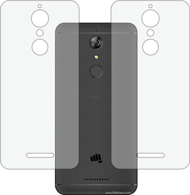 TELTREK Back Screen Guard for MICROMAX CANVAS INFINITY HS2 (Matte Finish)(Pack of 2)