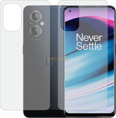 Fasheen Back Screen Guard for ONEPLUS NORD N 20 5G (Matte Finish)(Pack of 2)