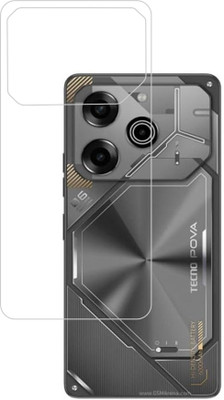 S9HUB Back Screen Guard for Pova 6 Pro 5G, Tecno POva 6 Pro 5G(Pack of 2)