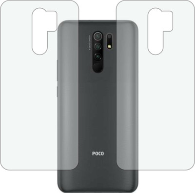 ZINGTEL Back Screen Guard for MI POCO M2 (Matte Finish)(Pack of 2)