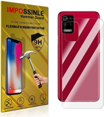 Enlinea Back Screen Guard for LG K62 Back (Glossy)(Pack of 1)