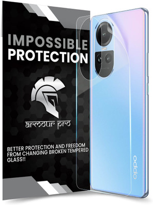 ArmourPro Back Screen Guard for Oppo Reno 10 5G, Reno 10 5G, Oppo Reno 10 Pro Plus, Oppo Reno 10 Pro, ( Not a Tempered Glass, it’s a Nano Fiber Unbreakable Membrane)(Pack of 1)
