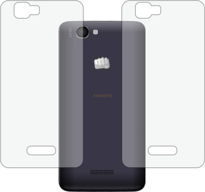 Fasheen Back Screen Guard for MICROMAX CANVAS 2 A120 (Matte Finish)(Pack of 2)