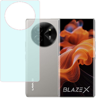 KARTRAY Back Screen Guard for Lava Blaze X 5G, Matte(Pack of 1)