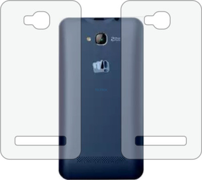 TELTREK Back Screen Guard for MICROMAX BOLT Q324 (Matte Finish)(Pack of 2)