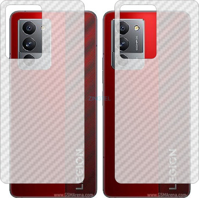 ZINGTEL Back Screen Guard for LENOVO LEGION Y70 (3D Carbon Fiber Finish)(Pack of 2)