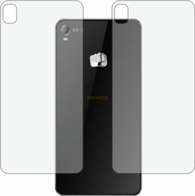 Fasheen Back Screen Guard for MICROMAX CANVAS FIRE 2 A104 (Matte Finish)(Pack of 2)