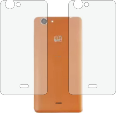 TELTREK Back Screen Guard for MICROMAX CANVAS MEGA E353 (Matte Finish)(Pack of 2)