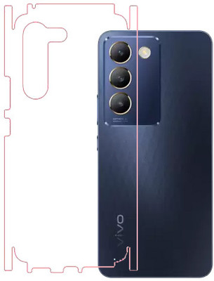 HOBBYTRONICS Back Screen Guard for Vivo Y200e 5G, Vivo T3 5G(Pack of 1)