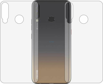 TELTREK Back Screen Guard for TECNO SPARK POWER (Matte Finish)(Pack of 2)