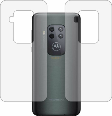 Fasheen Back Screen Guard for MOTOROLA MOTO ONE ZOOM (Matte Finish)(Pack of 2)