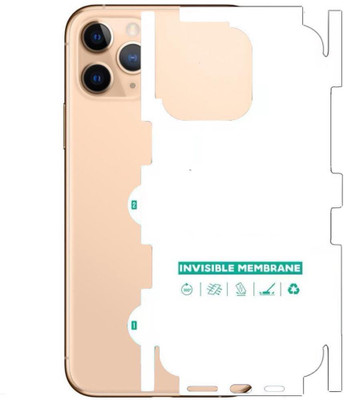 A3sprime Back Screen Guard for Apple iPhone 11 Pro Max, |Edge to Edge Full Coverage Unbreakable Soft Transparent Glossy Finish Back and Side Skin Protector|(Pack of 1)