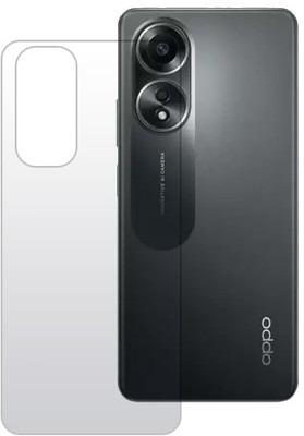 HOBBYTRONICS Back Screen Guard for Oppo A78, Oppo A78 4G(Pack of 1)