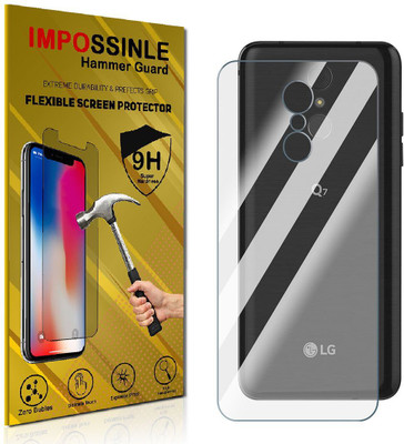 FCS Back Screen Guard for LG Q7 Back (Glossy)(Pack of 1)